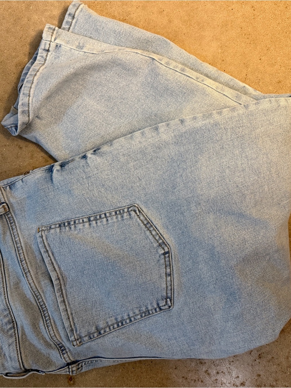 Terra & Sky Light Blue Straight Leg Jeans